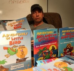 Deadliest Catch's Johnathan Hillstrand offers his kids's books & Mike gives the coat off his back for C.R.A.P.