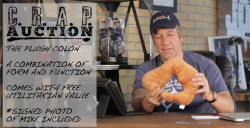 C.R.A.P. Auction SGDI ~ Mütter Museum Plush Megacolon & Autographed Photo of Mike