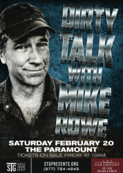 Dirty Talk with Mike Rowe ~ February 20, 2016