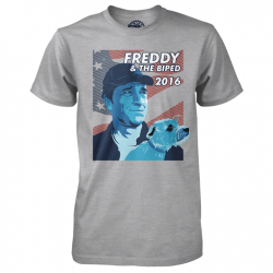 Freddy & The Biped 2016 T-shirt ~ Time is Running Out!