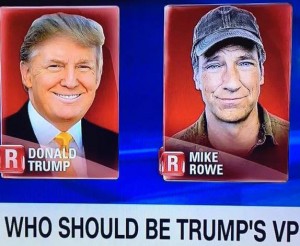 Donald Trump Mike Rowe