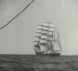 Cool Footage ~ Tall Ship & Strong Men