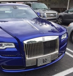 Shopping at Publix, Parked alongside a Rolls Royce