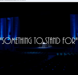 Something to Stand For